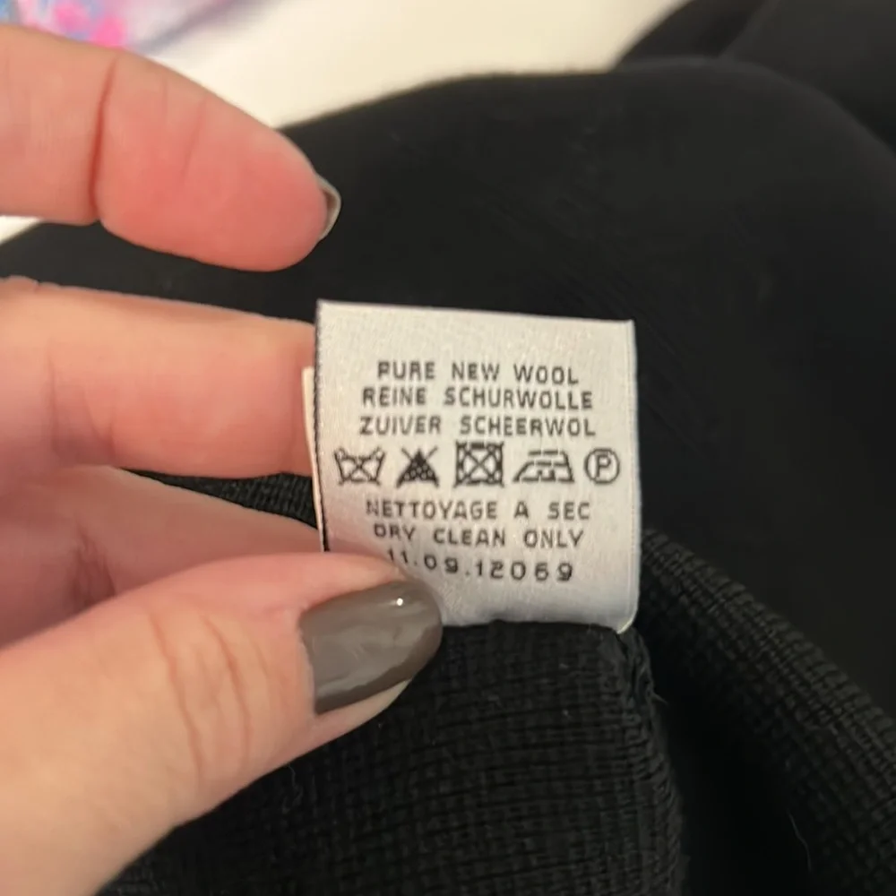 Saint James Breton Wool Sweater in Black Size 8. - Picture 11 of 12